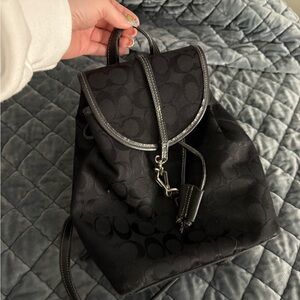 Vintage Coach mini backpack